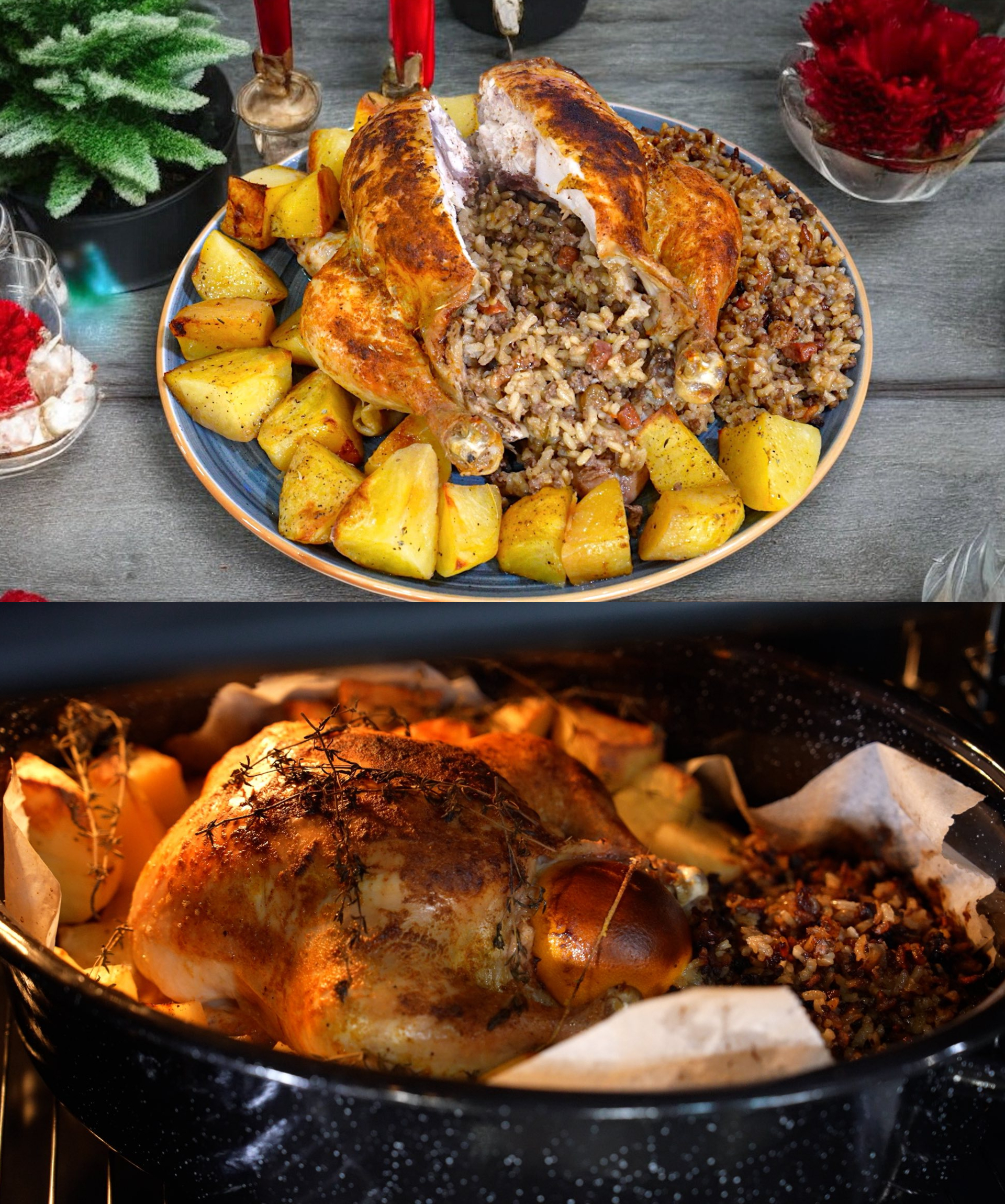 γεμιστό-κοτόπουλο- γεμιστό-κοτόπουλο-