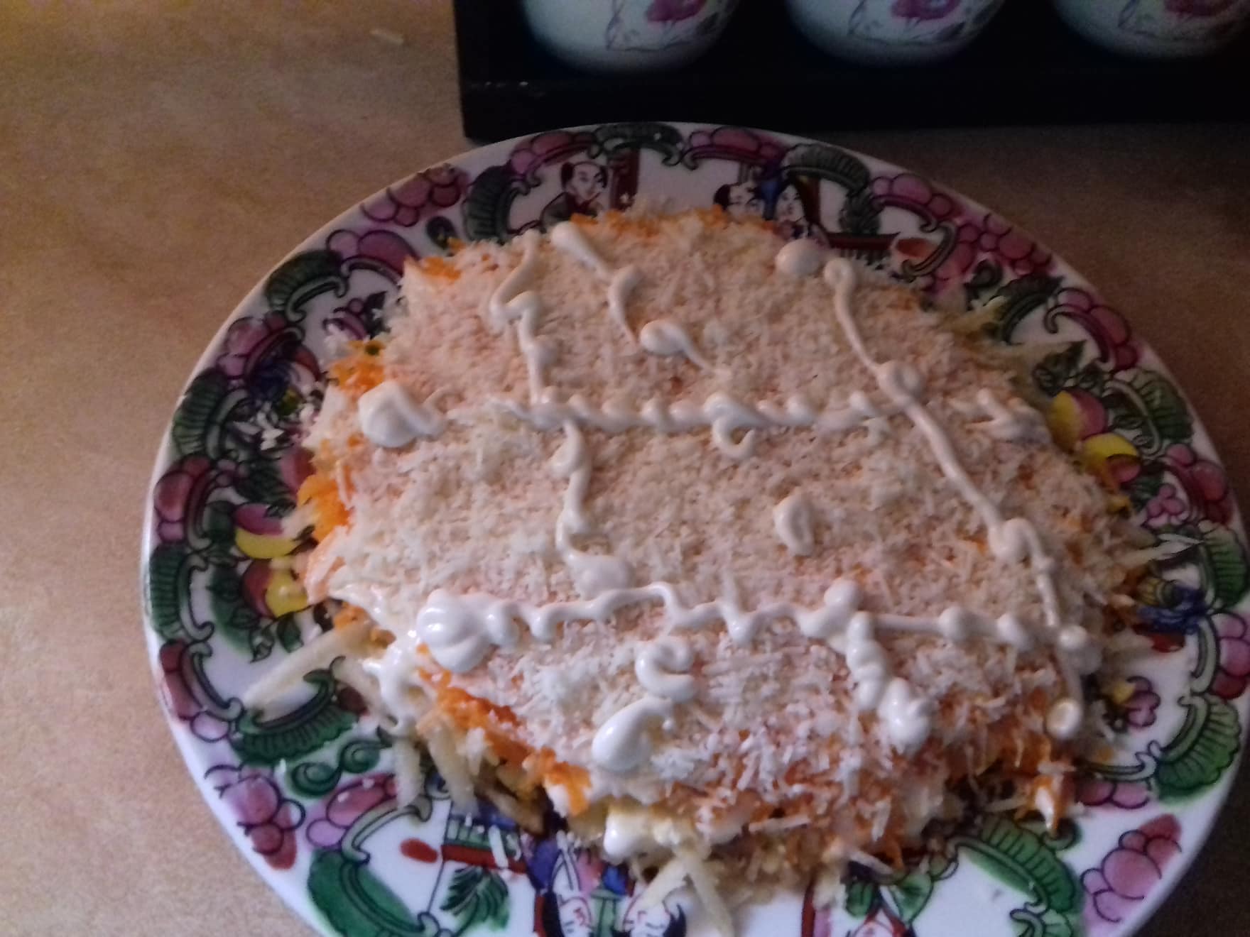 Γαλλική σαλάτα με αυγά και μαγιονέζα για τη Πρωτοχρονιά