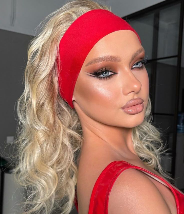 χαλαρές-μπούκλες-με-κορδέλα- χαλαρές-μπούκλες-με-κορδέλα-