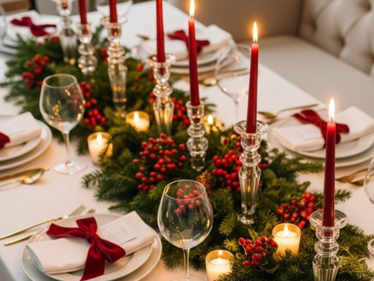 Με ένα μακαρόνι κολύμβησης φτιάξε το πιο εύκολο decor για το Χριστουγεννιάτικο τραπέζι