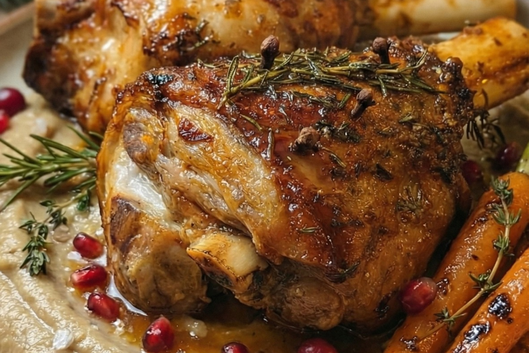 Μελωμένο-κότσι-για το γιορτινό τραπέζι-συνταγή-