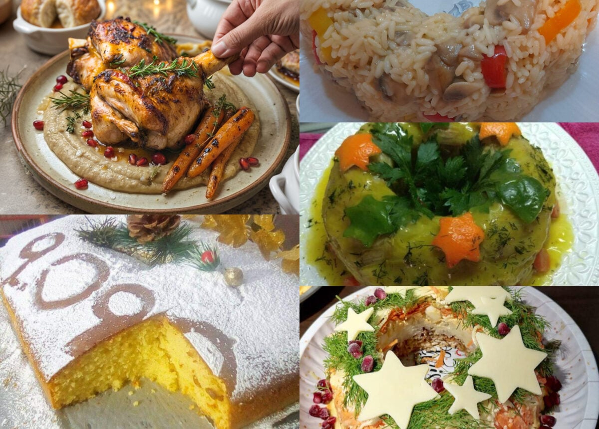 Μενού Πρωτοχρονιάς 2026 : Ιδέες και συνταγές για το Ρεβεγιόν