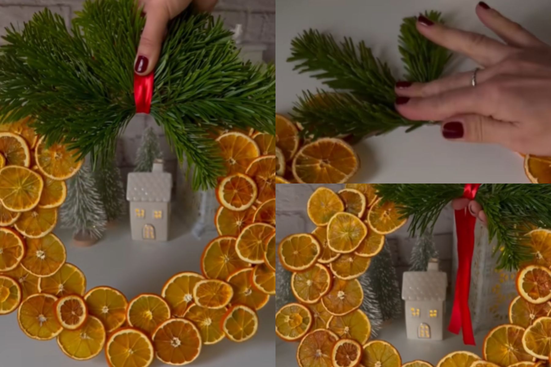 κατασκευή-με-χριστουγεννιάτικο στεφάνι-