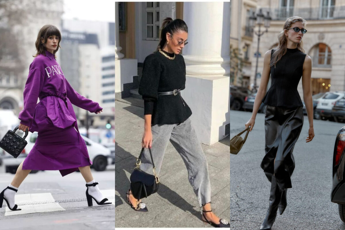 Peplum πουλόβερ: Ιδέες για μοντέρνο ντύσιμο από το γραφείο μέχρι τη βόλτα