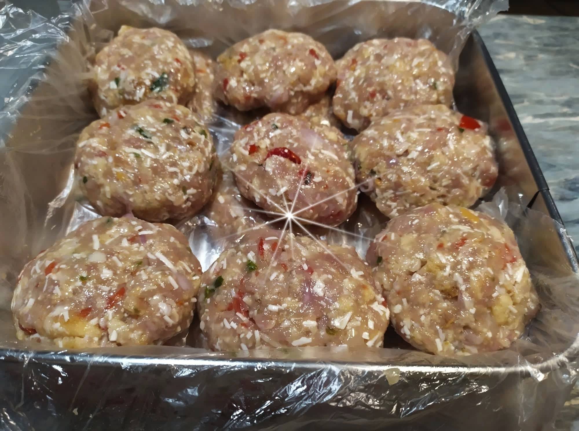 μπιφτέκια κοτόπουλο-