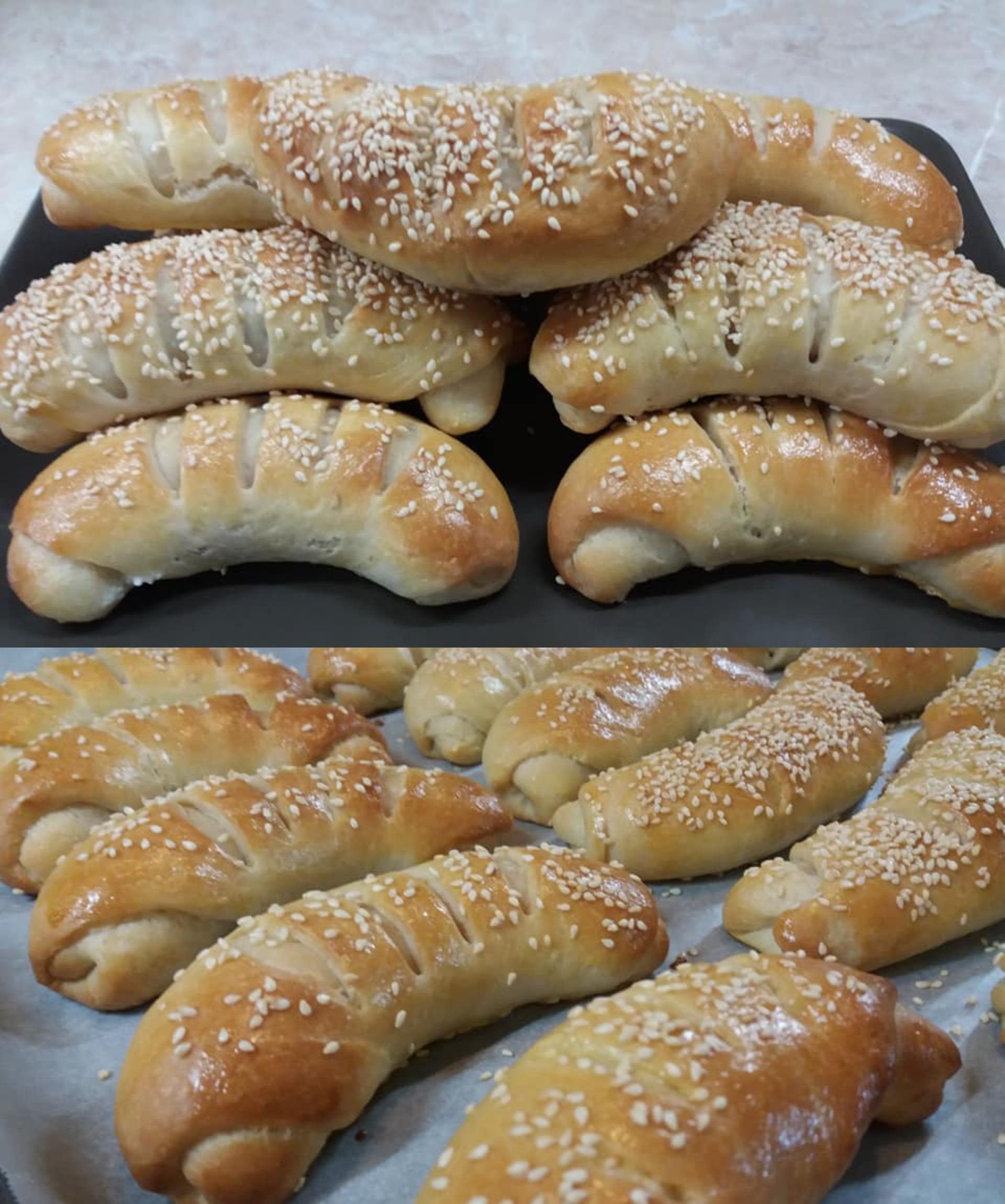 Αλμυρά-κρουασανάκια-με ζύμη-ατσμά-για-σχολικό κολατσιό-συνταγή-