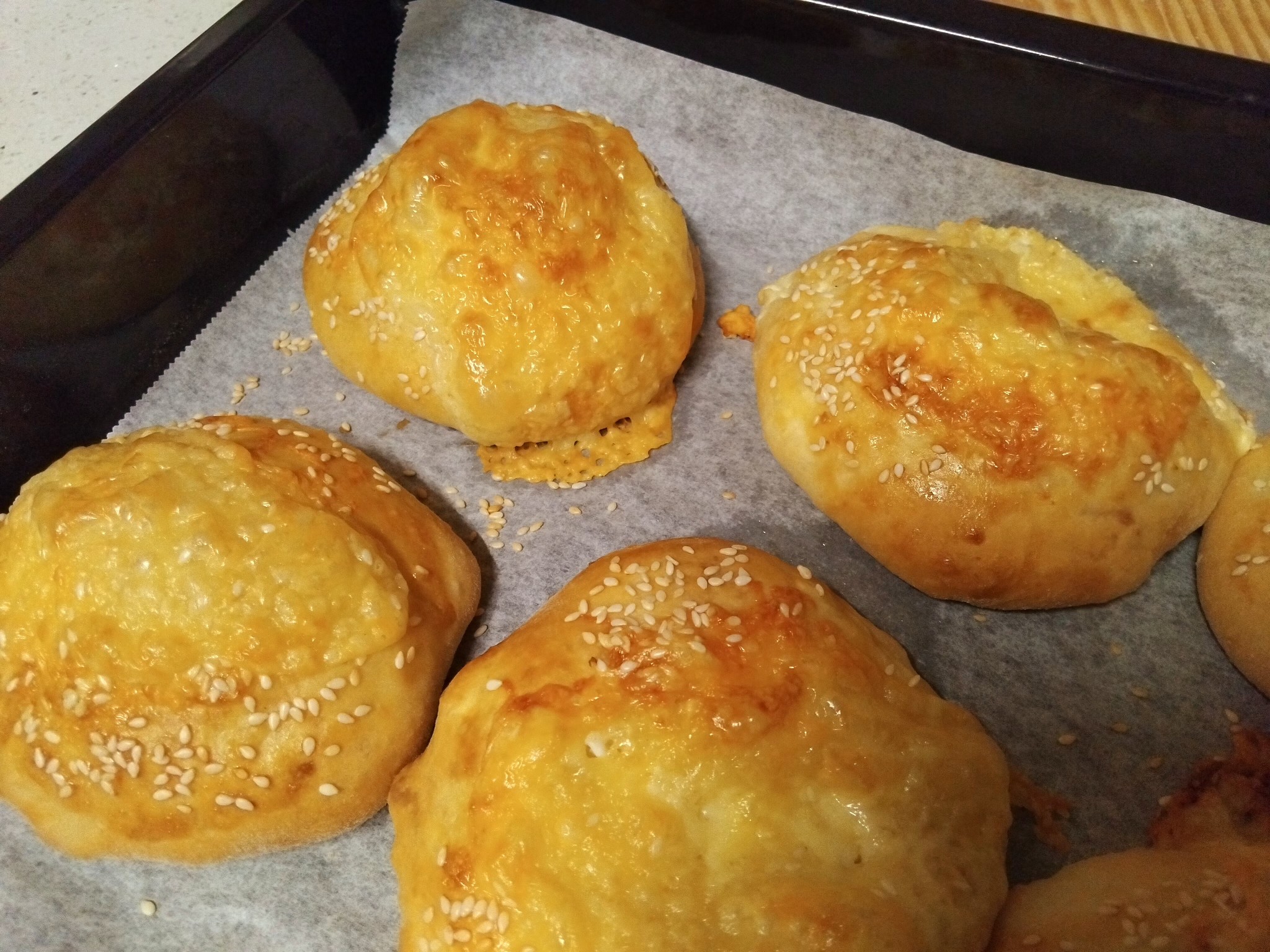 γεμιστά ψωμάκια-συνταγή-