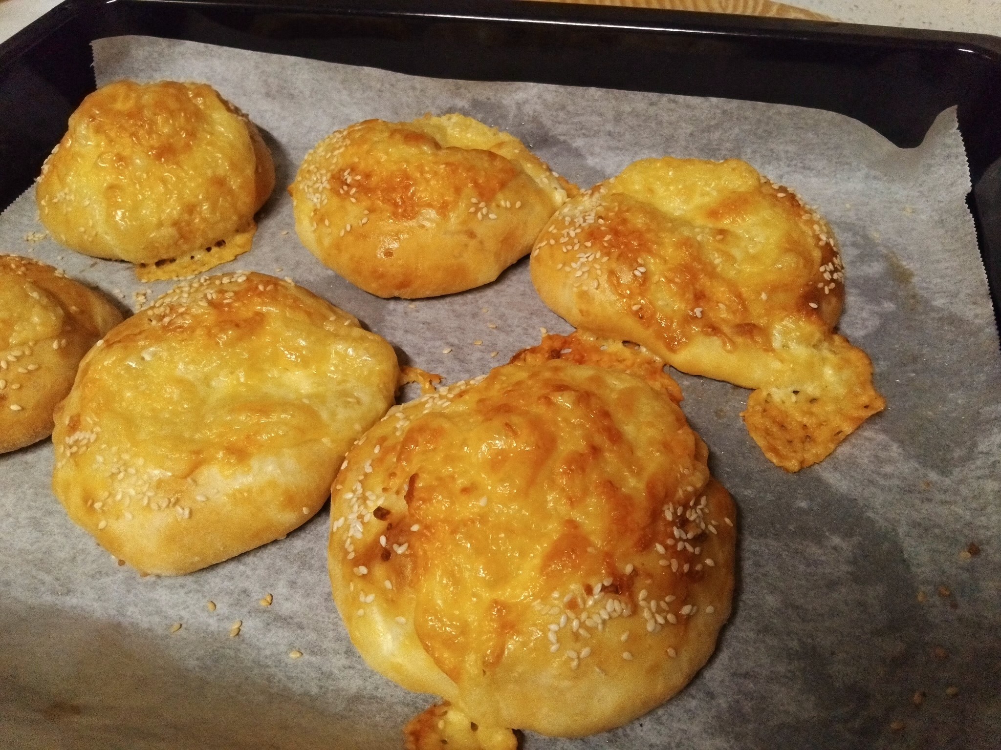 γεμιστά ψωμάκια-για-το-κολατσιό-συνταγή-