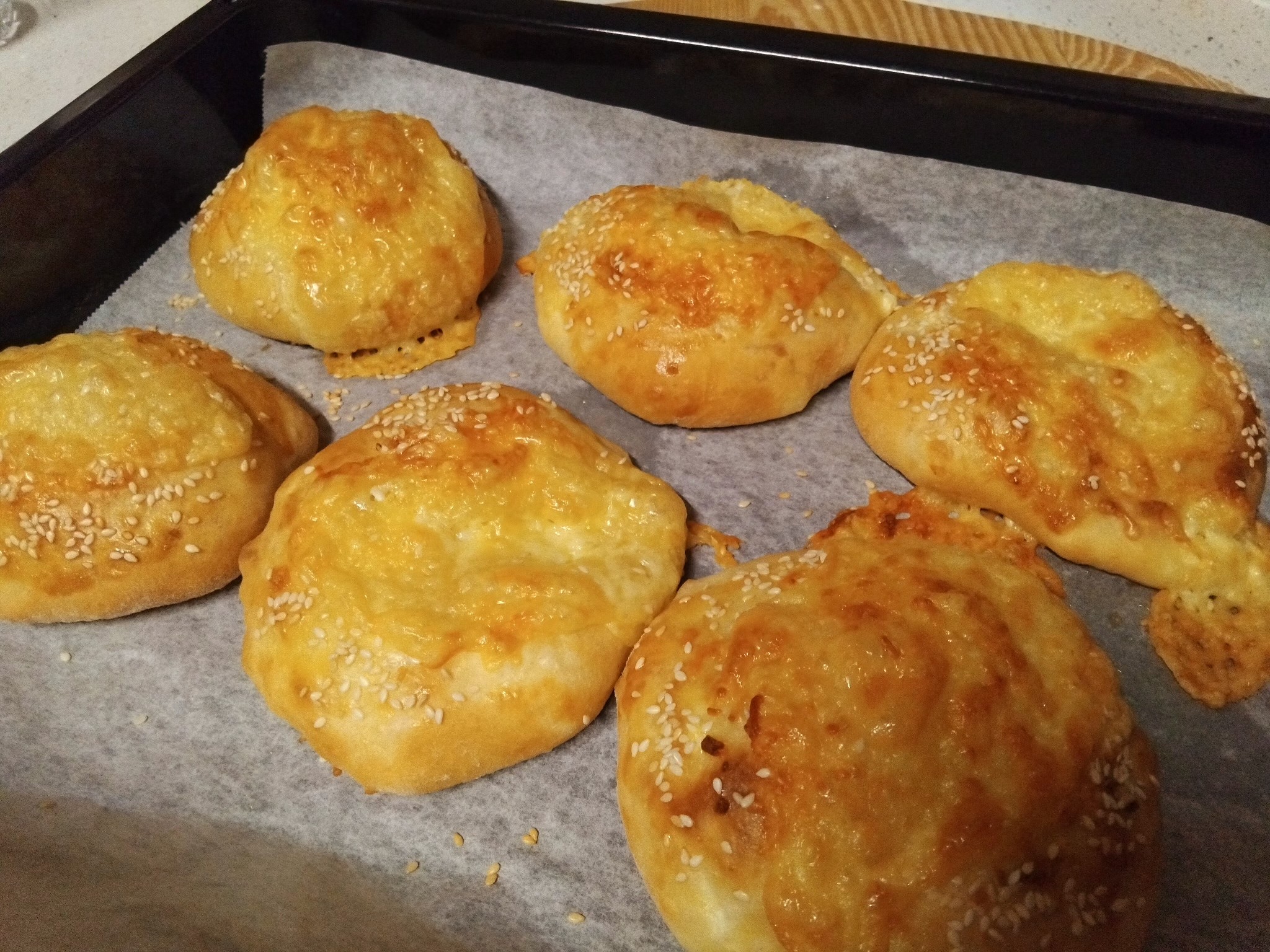 γεμιστά-ψωμάκια-για-σχολικό κολατσιό-συνταγή-