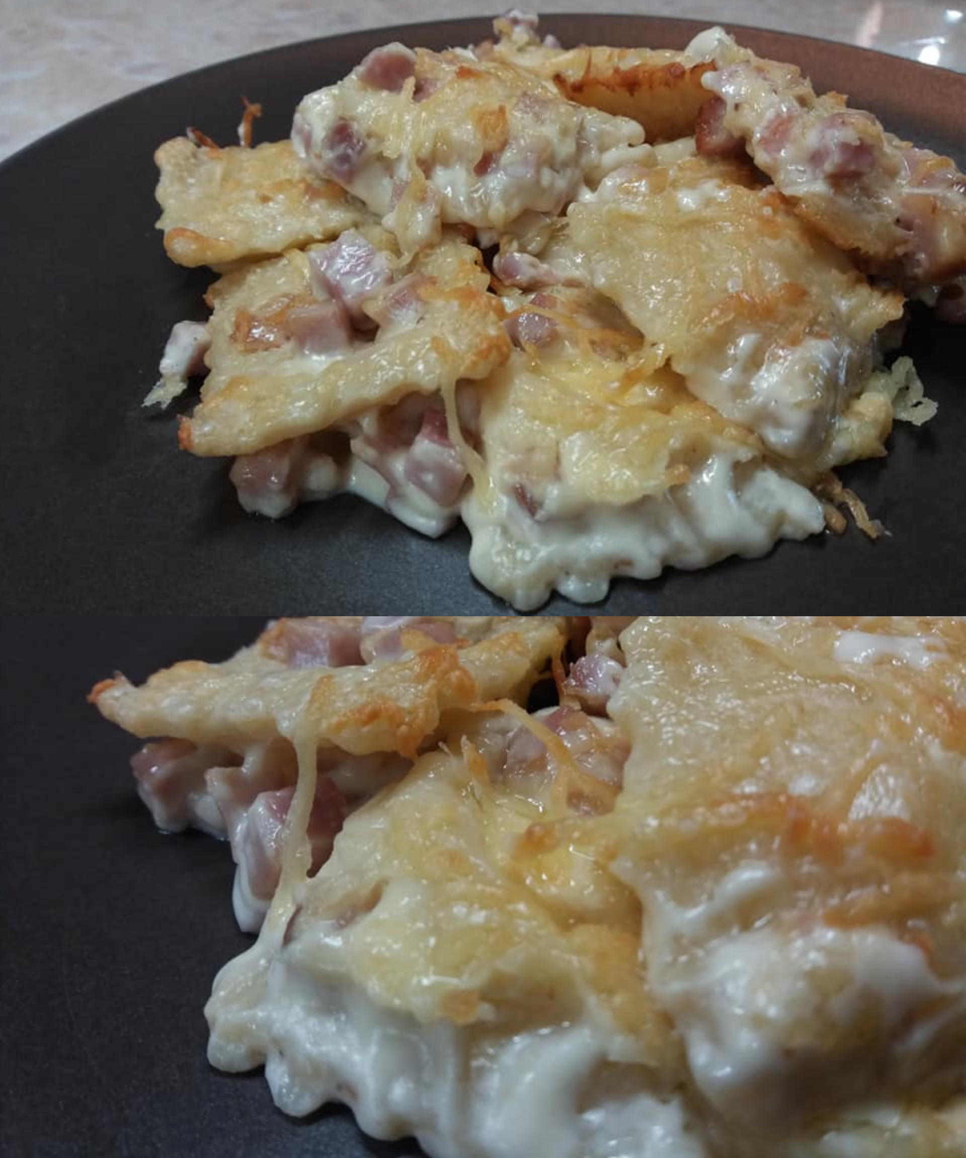 Χειροποίητα-ζυμαρικά ραβιόλια-με τυριά στο φούρνο-