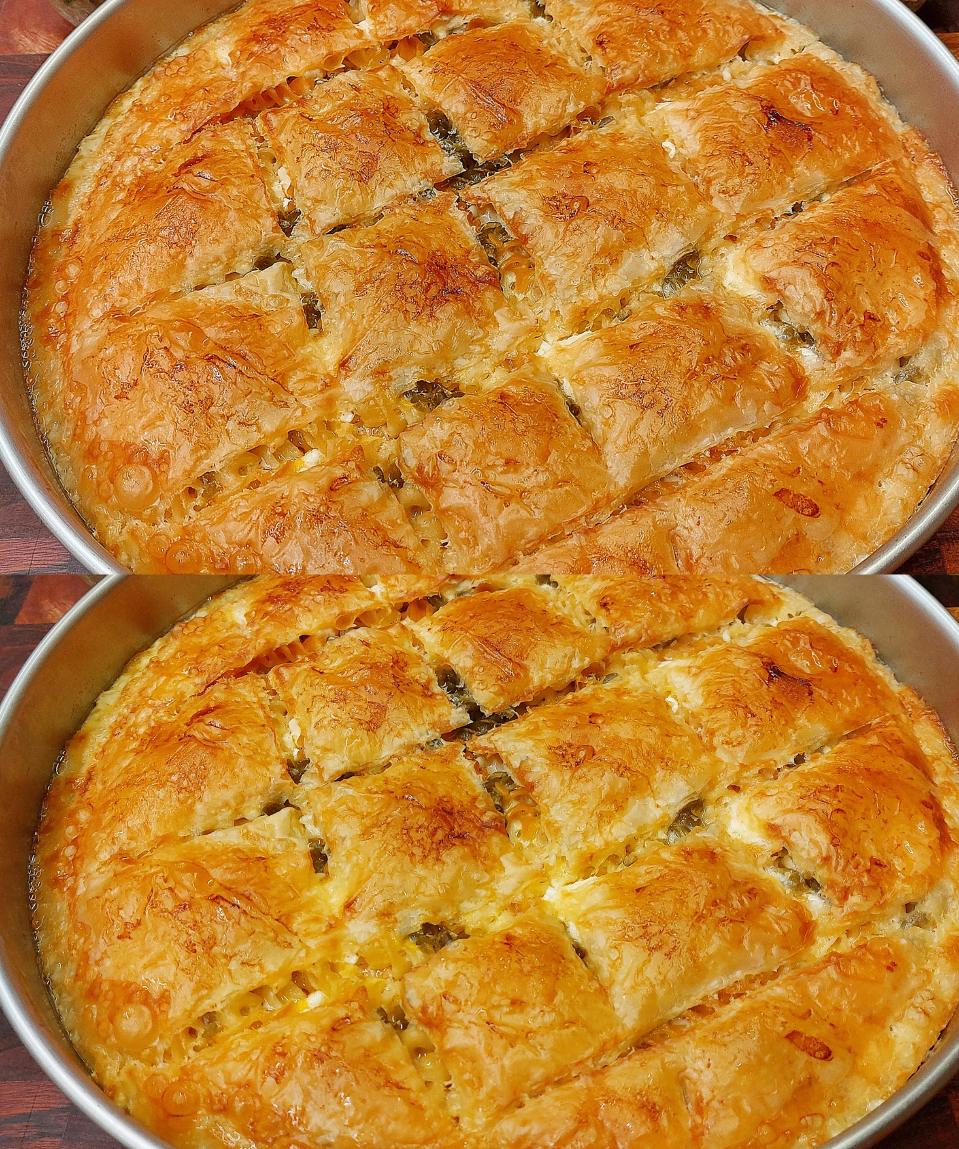 Χωριάτικη-μακαρονόπιτα-από το Αγρίνιο-