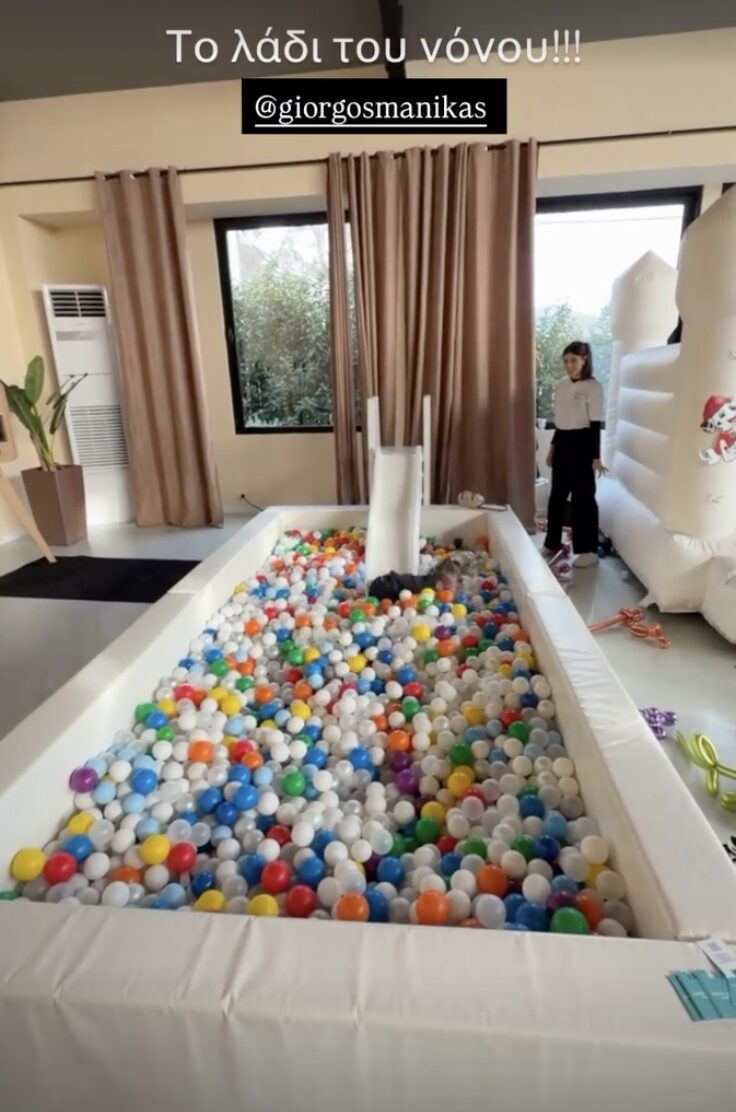 Δημήτρης Αλεξάνδρου: Το φαντασμαγορικό πάρτι γενεθλίων για τον μικρό Πάρη (φωτο)