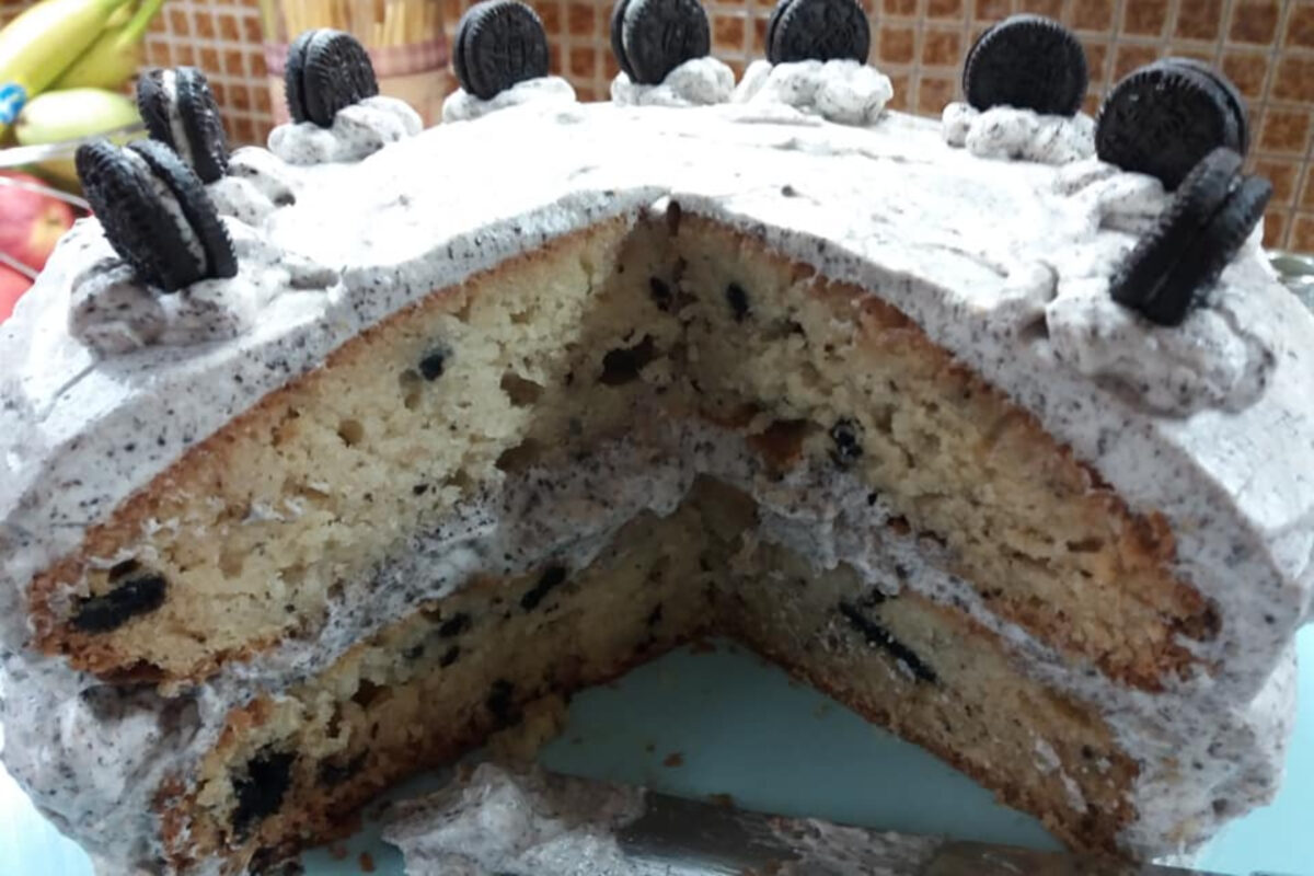 Κέικ-cookies and cream-συνταγή-