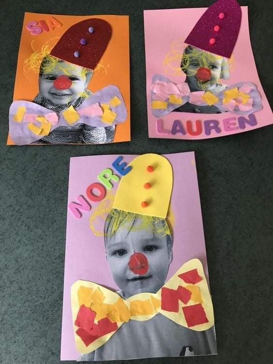 clown-με-τη-φωτογραφία-του-παιδιού-