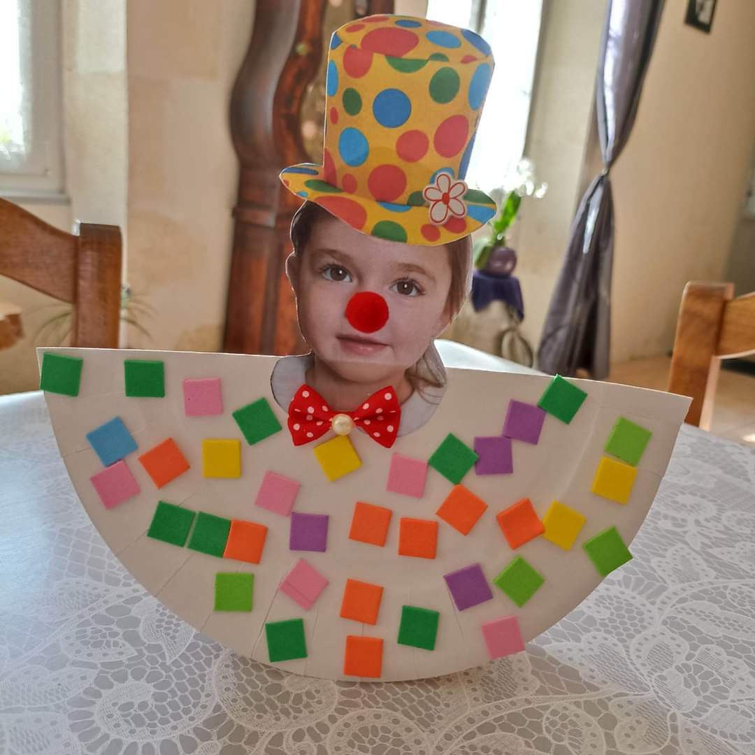 αποκριάτικες-κατασκευές-με-χάρτινα πιάτα-ιδέες- αποκριάτικες-κατασκευές-με-χάρτινα πιάτα-ιδέες-