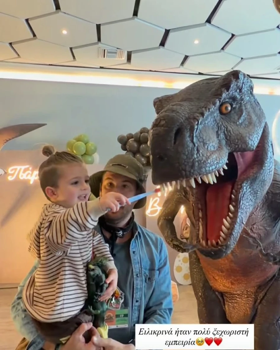 Οι πρώτες εικόνες από το φαντασμαγορικό πάρτυ που ετοίμασε η Ιωάννα Τούνη για τα γενέθλια του μικρού Πάρη