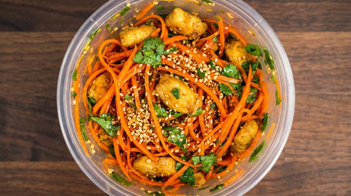 Πικάντικη κοτοσαλάτα με Sriracha