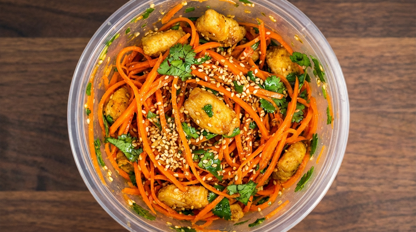 Πικάντικη-κοτοσαλάτα με Sriracha-