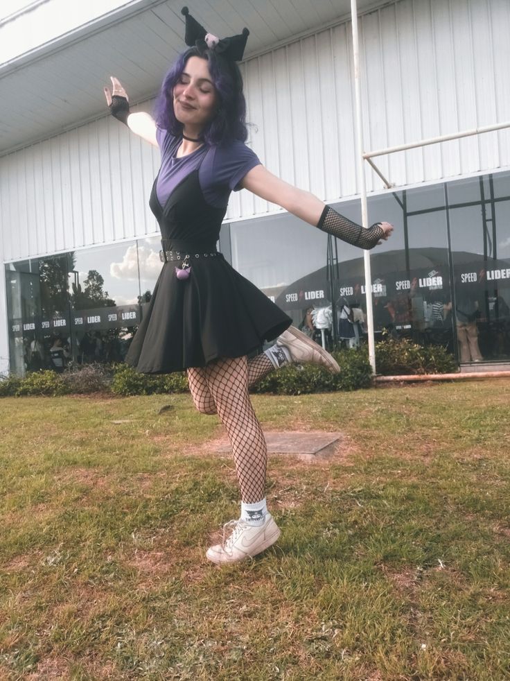 diy-αποκριάτικη-στολή-Kuromi-για-έφηβες-ιδέες-