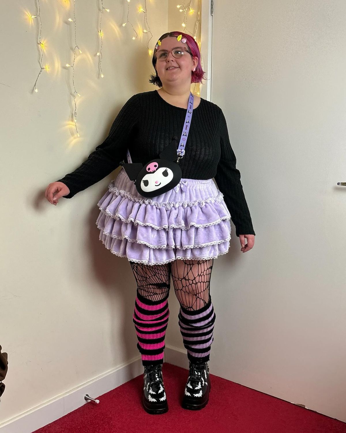 diy-αποκριάτικη-στολή-Kuromi-plus size-