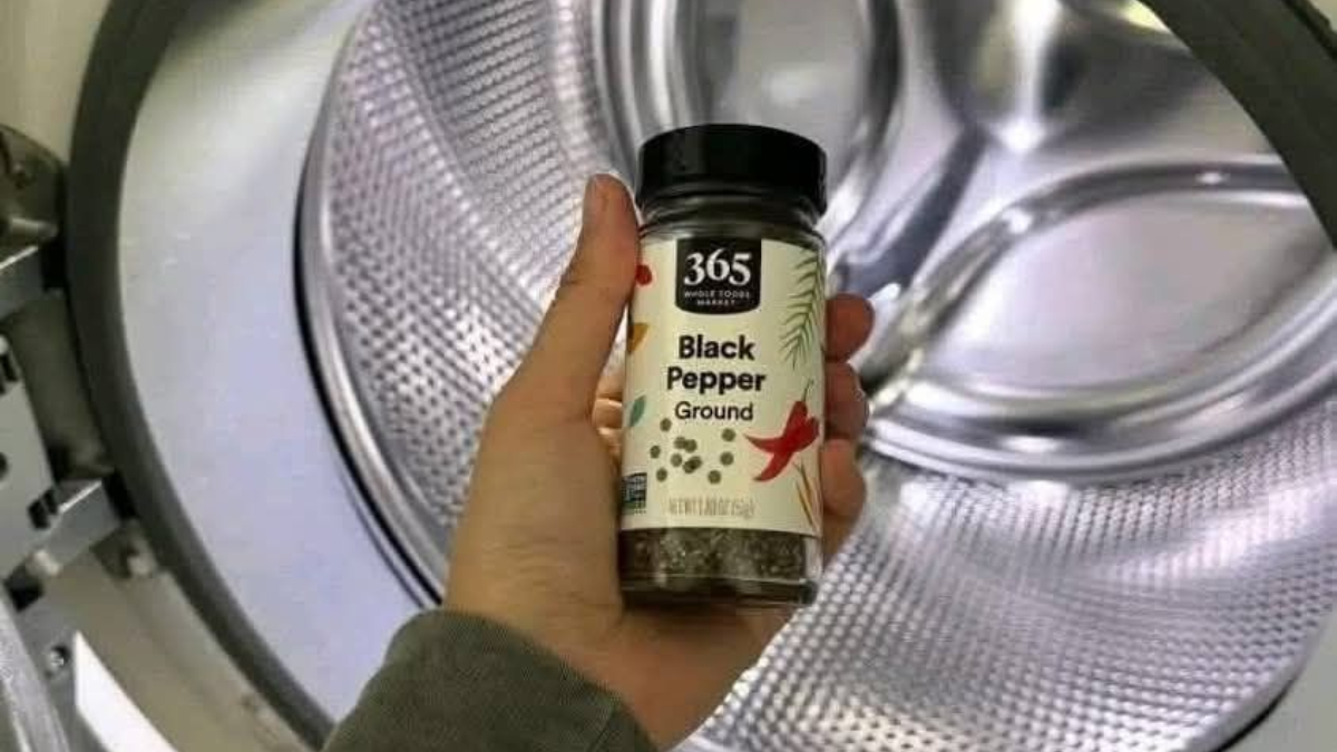 Το κόλπο με το πιπέρι στο πλυντήριο που κάνουν τώρα όλες οι νοικοκυρές