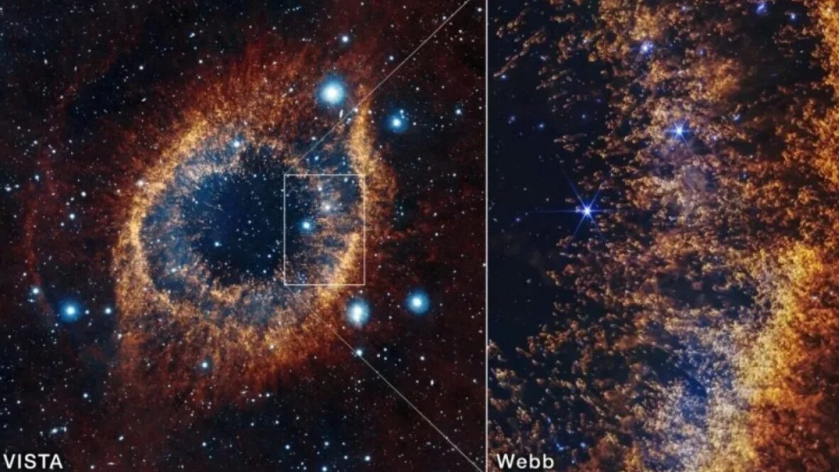 Το τηλεσκόπιο James Webb κοίταξε μέσα στο «Μάτι του Θεού» και είδε στοιχεία που δημιουργούν ζωή αφτιαχτο
