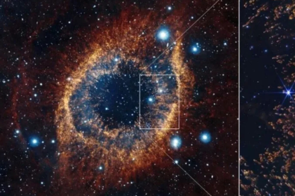Το τηλεσκόπιο James Webb κοίταξε μέσα στο «Μάτι του Θεού» και είδε στοιχεία που δημιουργούν ζωή αφτιαχτο