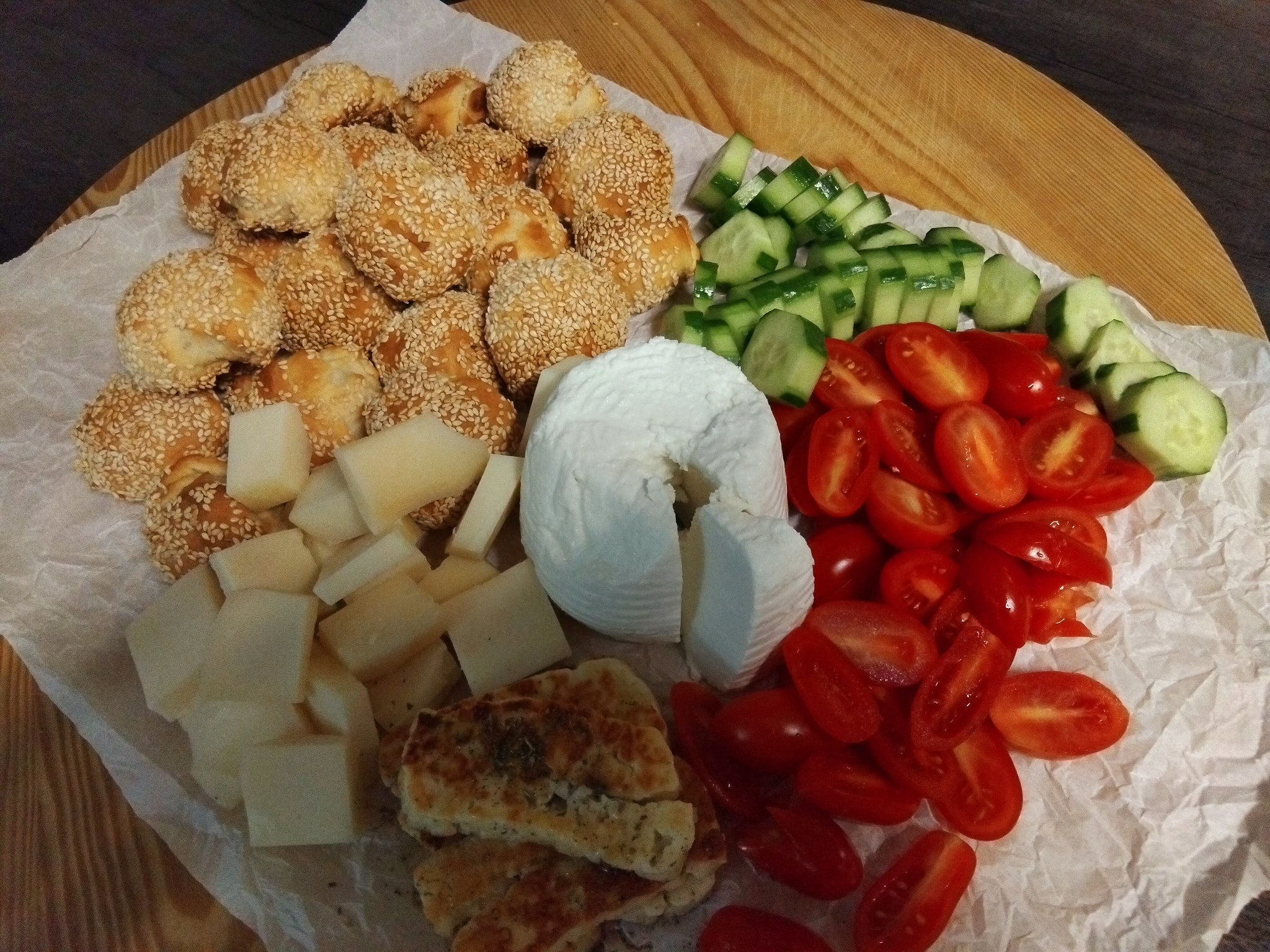 μπουκίτσες-με-γεύση-κουλούρι Θεσσαλονίκης-συνταγή-