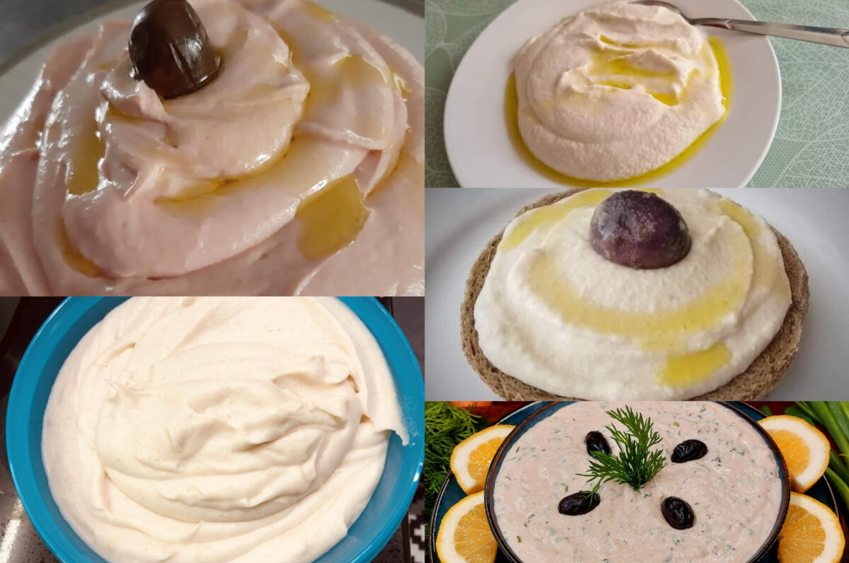 15 Συνταγές για Ταραμοσαλάτα: Από την Παραδοσιακή μέχρι τη Λευκή & Χωρίς Ψωμί