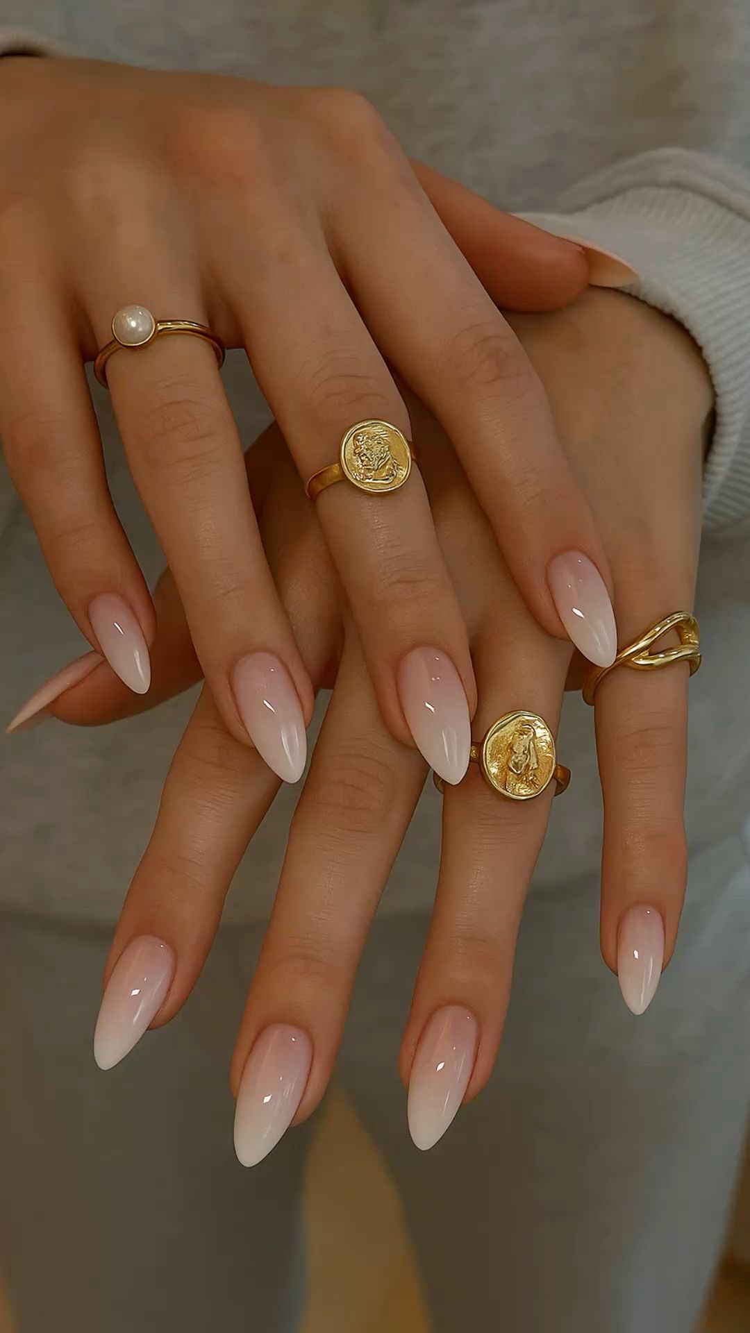 Cloud dancer nails-όμπρε-