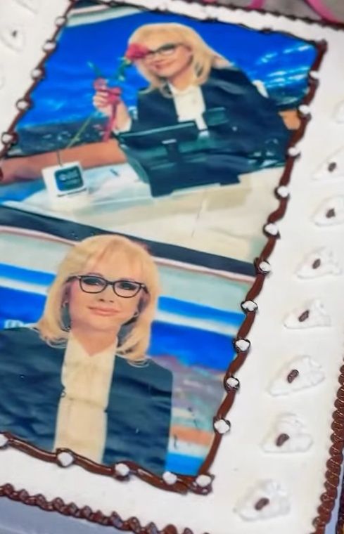 Αγγελική Νικολούλη: Είχε τα γενέθλιά της - Η έκπληξη του MEGA και η επική τούρτα