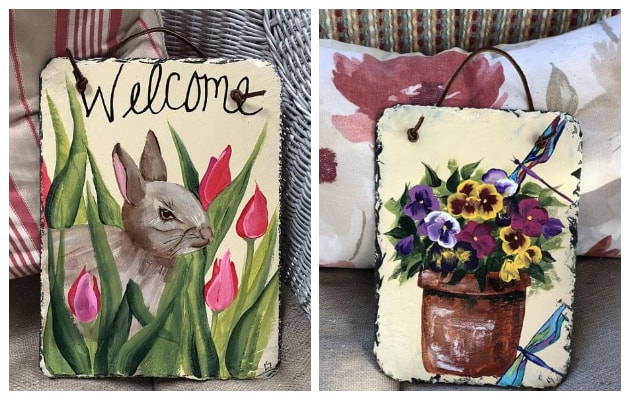 Διακοσμητικά Κεραμίδια πασχαλινά