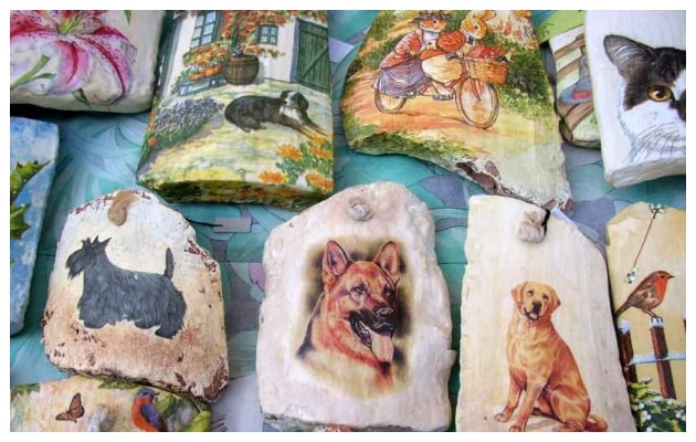 Διακοσμητικά Κεραμίδια 