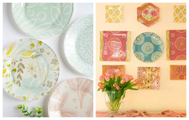 Βάζα με μικρά φυτά