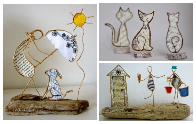 Διακοσμητικές κατασκευές από εύκαμπο σύρμα-2