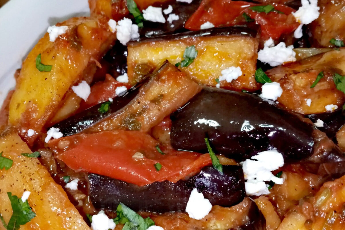 Μελιτζάνες σαβόρ για τη Σαρακοστή