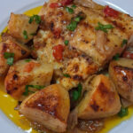 Πέρκα με πατάτες στον φούρνο