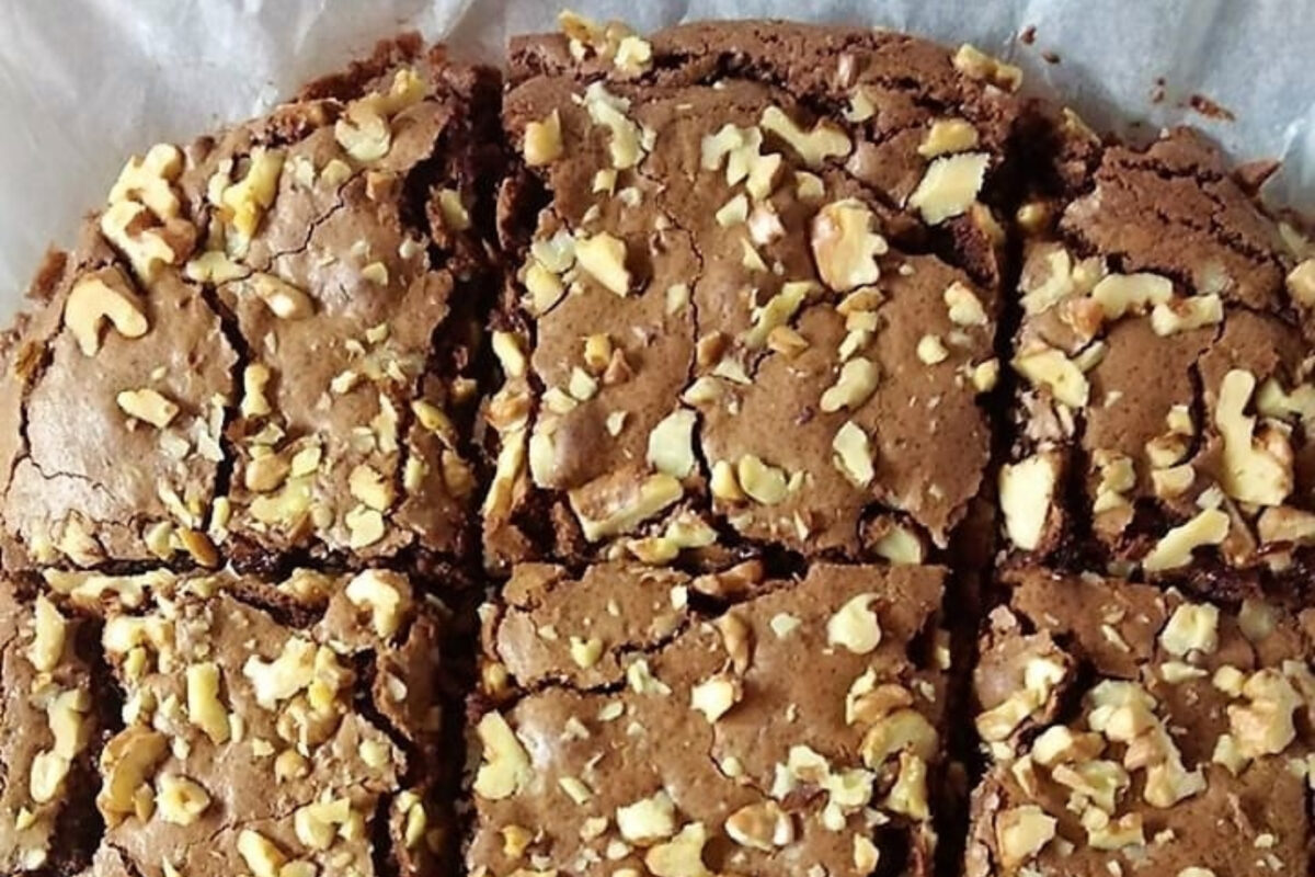 Σοκολατένιο-μπράουνι με ελαιόλαδο-