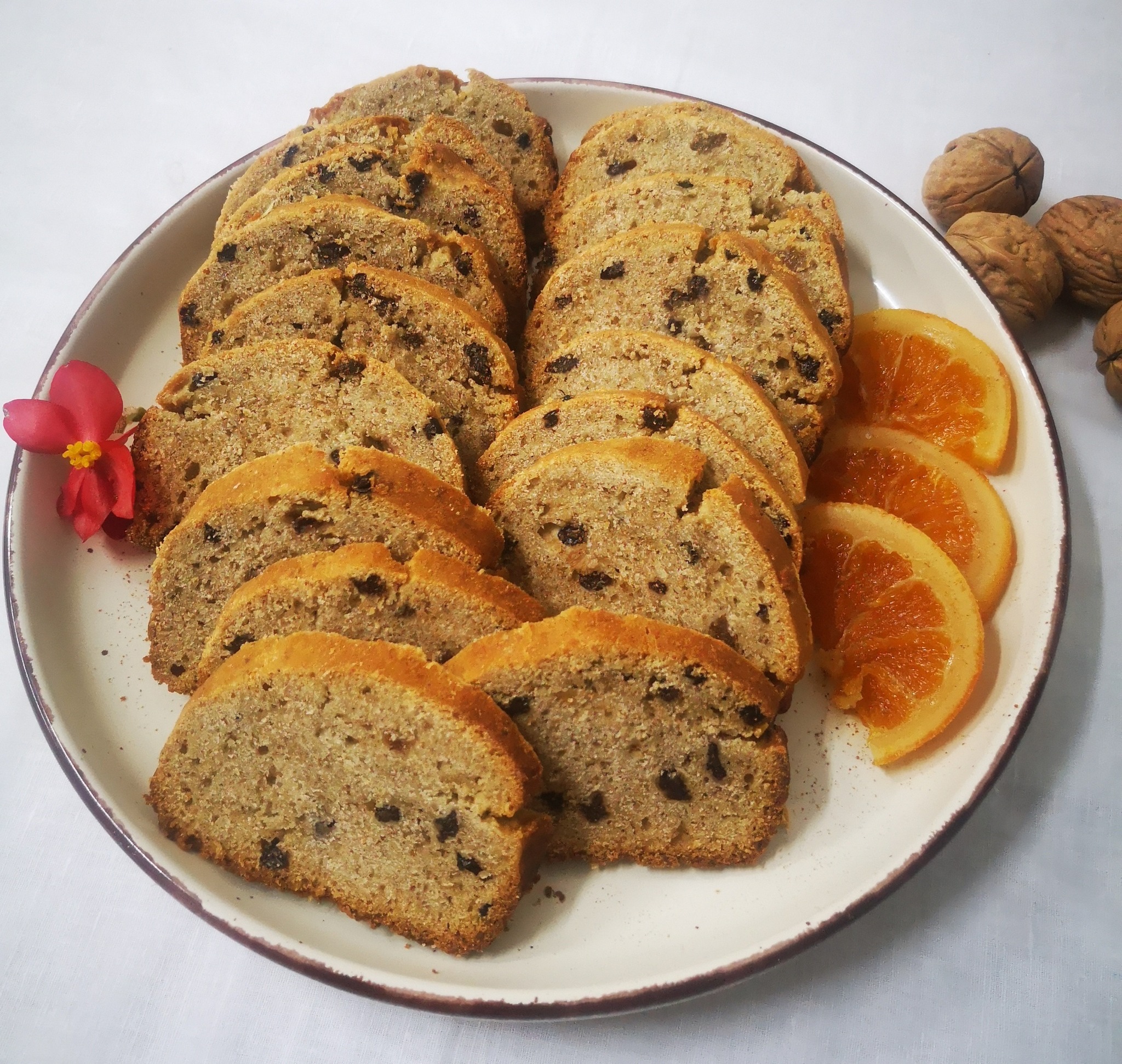 Το εύκολο σταφιδόψωμο της Σαρακοστής χωρίς ζάχαρη