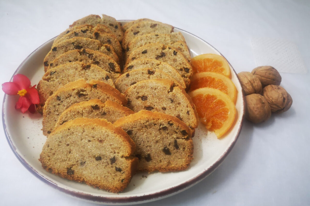 Το εύκολο σταφιδόψωμο της Σαρακοστής χωρίς ζάχαρη