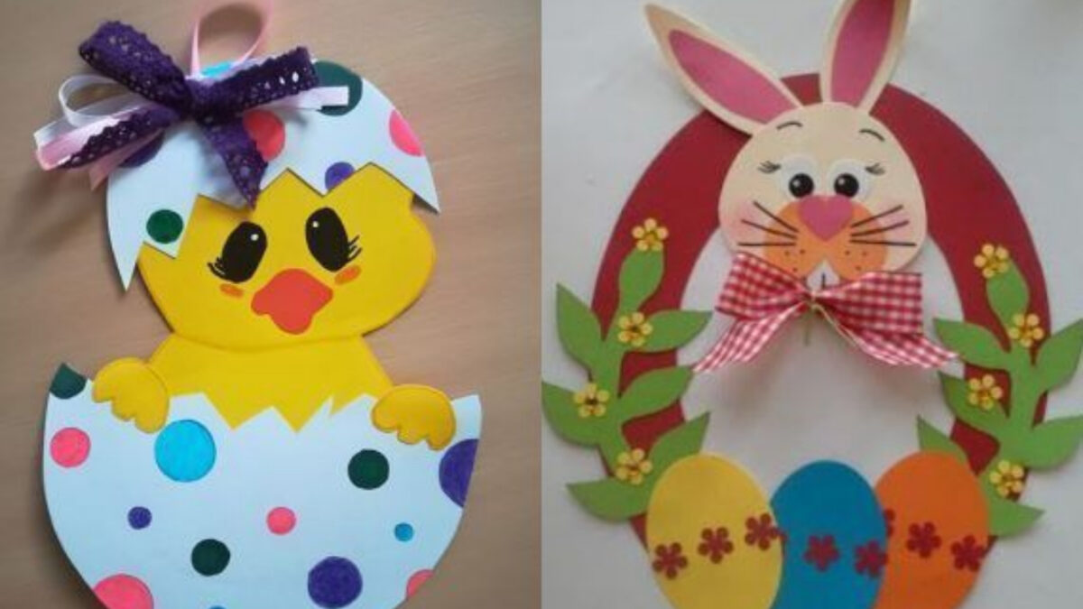 Πασχαλινές κατασκευές για παιδιά: 15 ιδέες