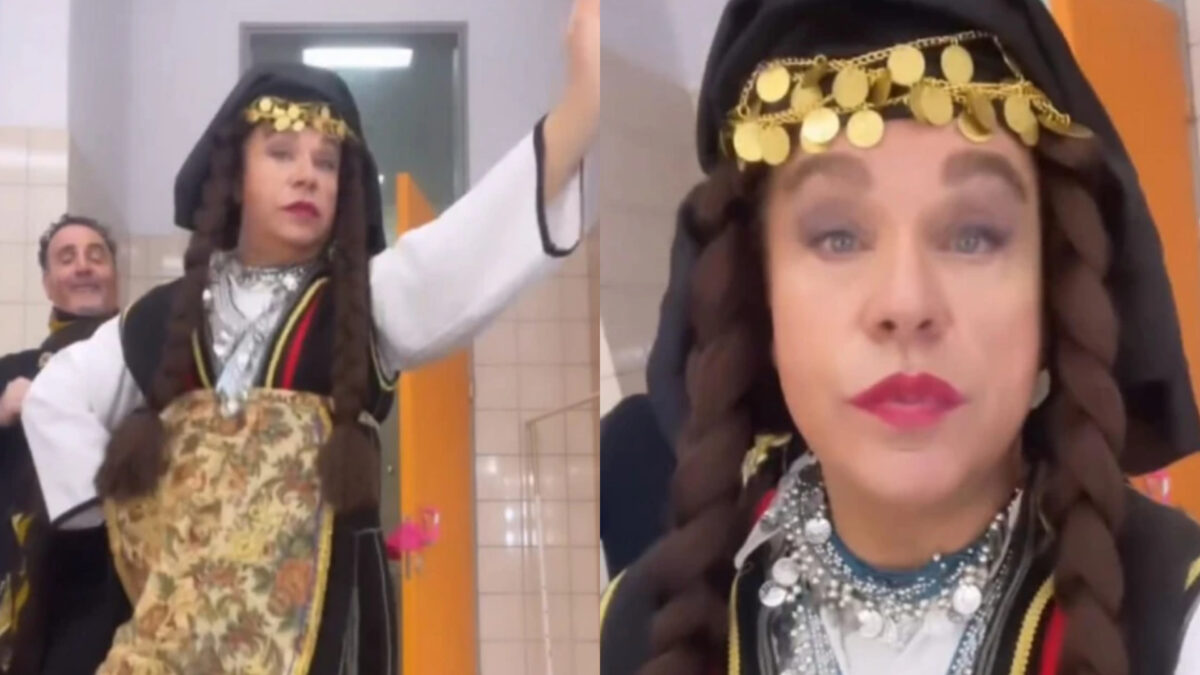 J2US: Ο Τρύφωνας Σαμαράς ντύνεται Βοσκοπούλα στο σημερινό επεισόδιο και έχει γίνει ήδη viral (βίντεο)