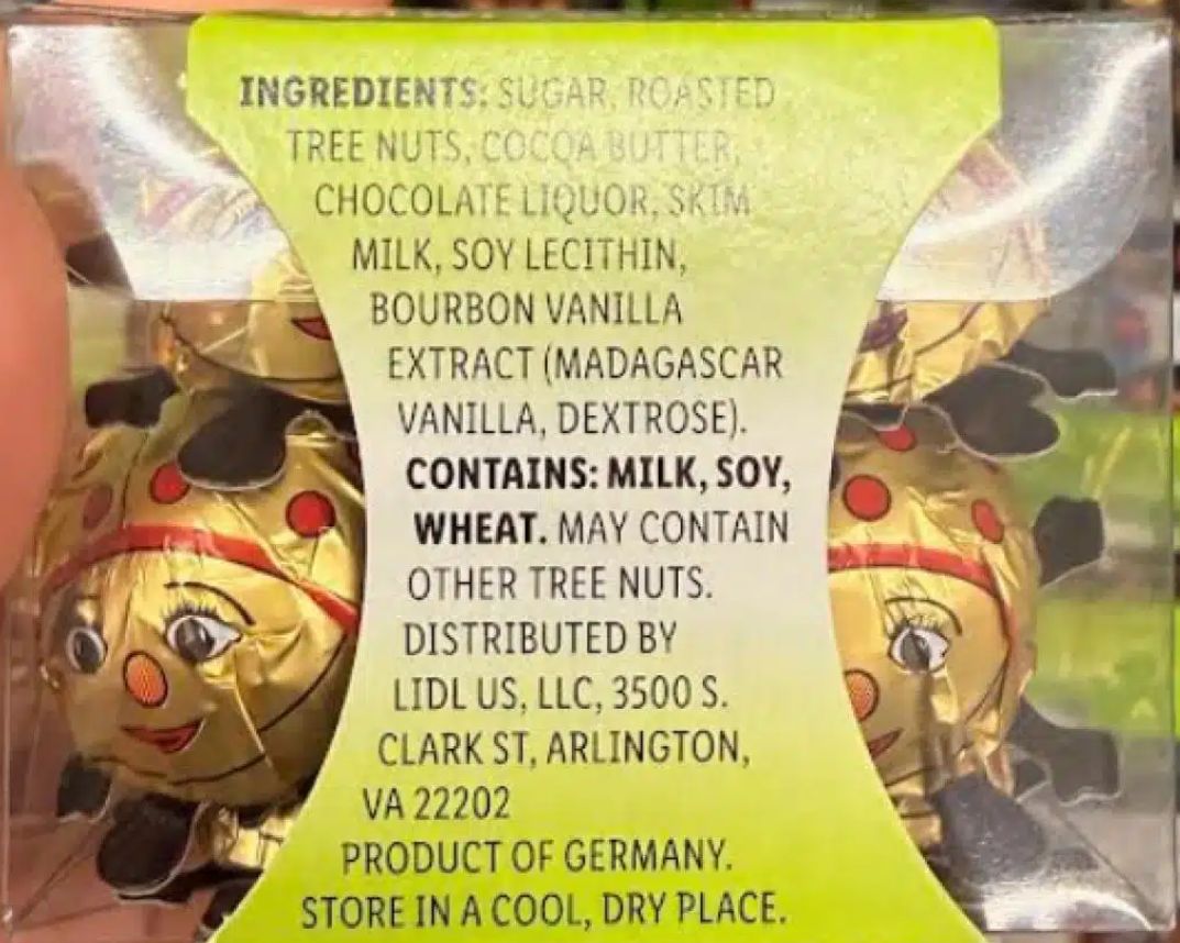 Lidl: Ανακαλείται γνωστή σοκολάτα από τα ράφια εξαιτίας επικίνδυνων συστατικών