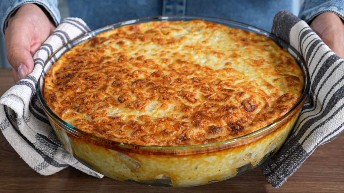 Εύκολο και γρήγορο Παστίτσιο για το Κυριακάτικο τραπέζι
