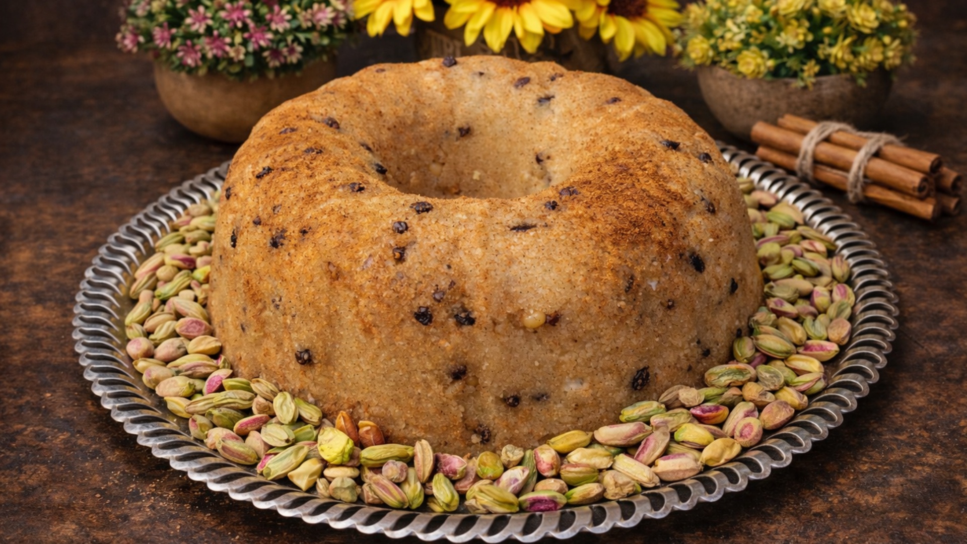 Ελαφρύς σιμιγδαλένιος χαλβάς με λιγότερο λάδι για τη νηστεία