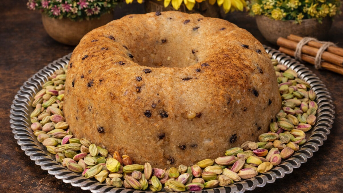 Ελαφρύς σιμιγδαλένιος χαλβάς με λιγότερο λάδι για τη νηστεία