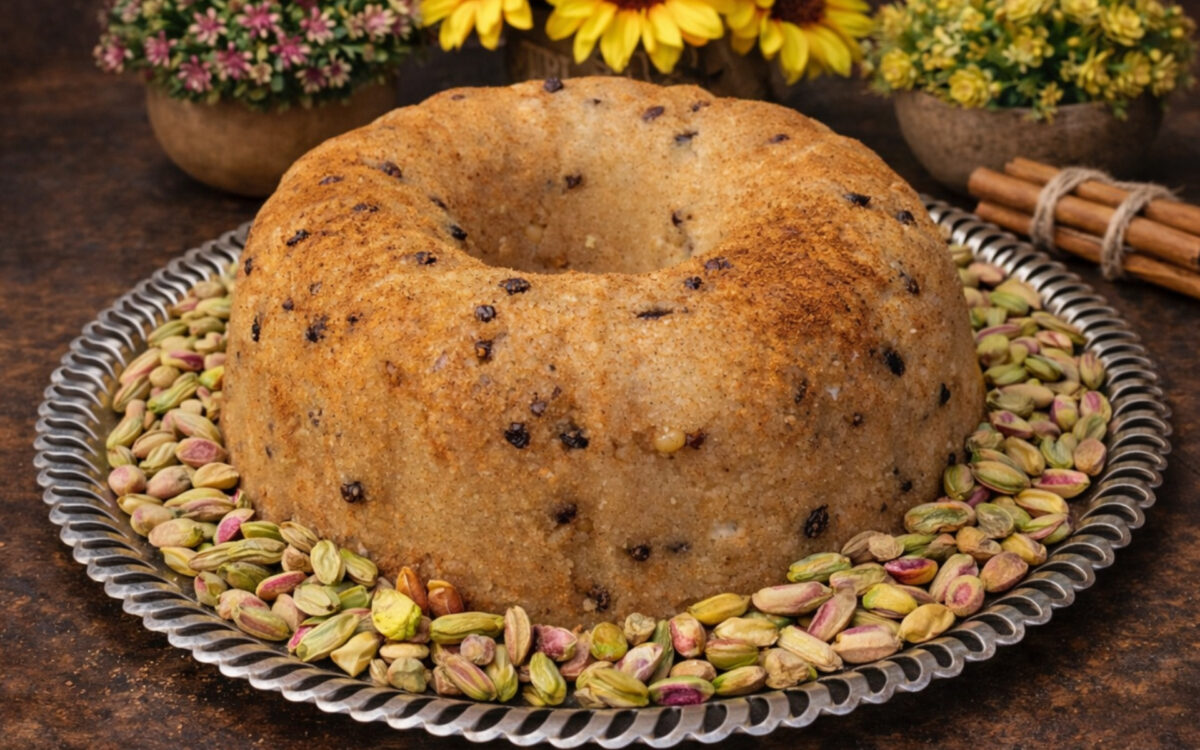 Ελαφρύς σιμιγδαλένιος χαλβάς με λιγότερο λάδι για τη νηστεία