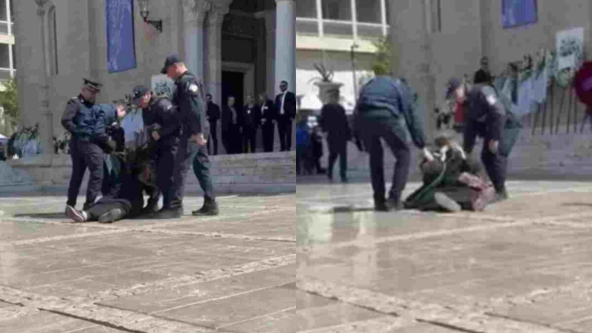 Κηδεία Μαρινέλλας: Η Ελένη Λουκά εμφανίστηκε στην εκκλησία και έκανε επεισόδιο- Τη πήραν σηκωτή (βίντεο)