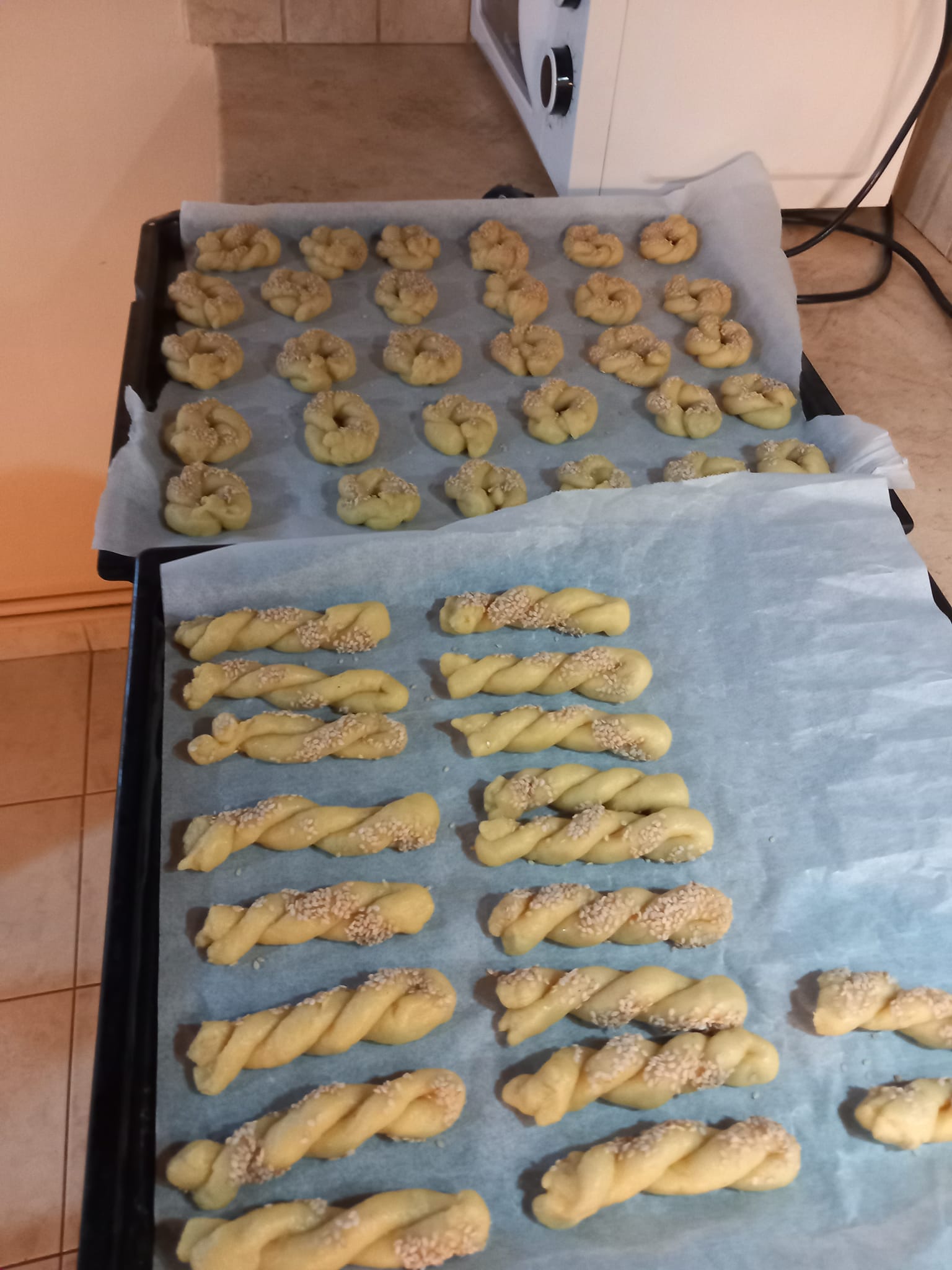 Κουλουράκια νηστήσιμα με γεύση τσουρέκι