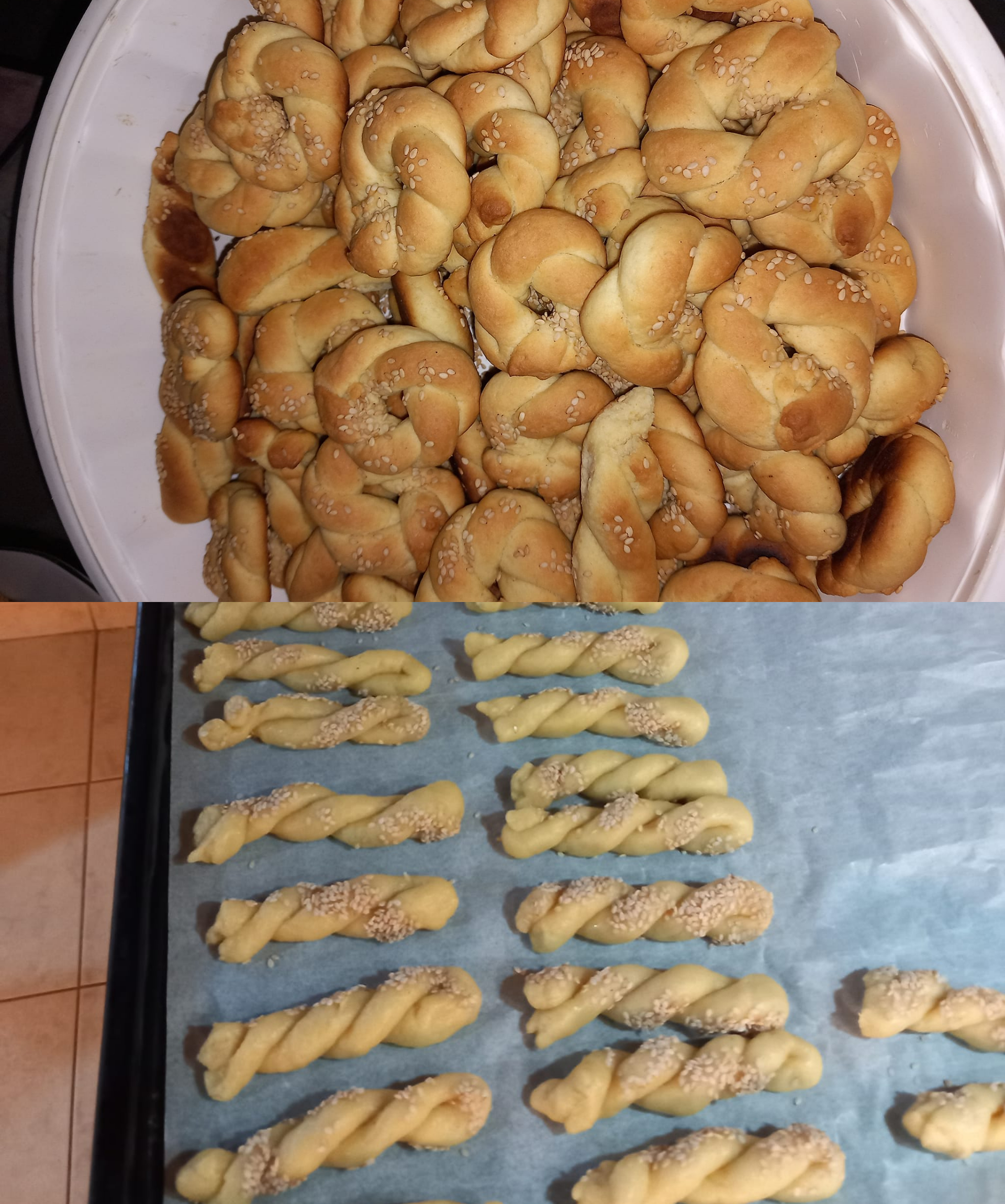 Κουλουράκια νηστήσιμα με γεύση τσουρέκι